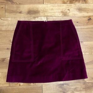 Gap velvety skirt